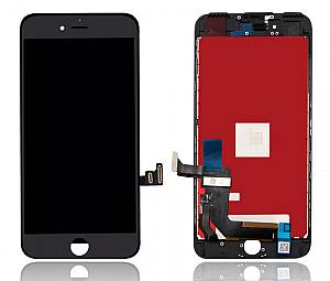 TW INCELL LCD για iPhone 7 Plus, camera-sensor ring, earmesh, μαύρη ILCD-009