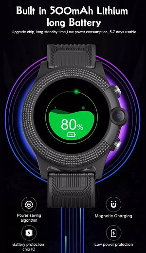 INTIME GPS smartwatch για παιδιά IT-053, 1.28, camera, 4G, IPX7, ροζ IT-053