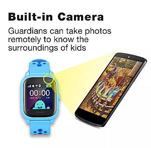 INTIME GPS smartwatch για παιδιά IT-54, 1.33, camera, 2G, IPX7, μαύρο IT-054