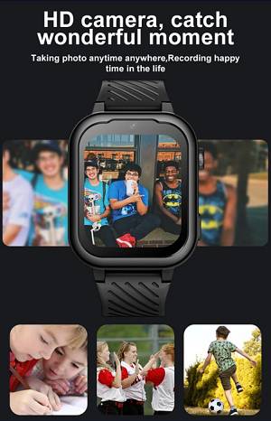 INTIME GPS smartwatch για παιδιά IT-063, 1.85, κάμερα, 4G, IPX7, ροζ IT-063