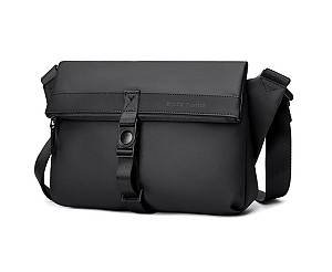 ARCTIC HUNTER τσάντα ώμου K00567 με θήκη tablet, 6L, μαύρη K00567-BK
