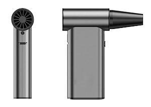 KINZIR ηλεκτρικό air duster AD57, 180W, 8000mAh, γκρι KNZ-AD57
