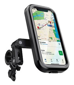 KAKUSIGA βάση ποδηλάτου για smartphone KSC-1532, IPX6, μαύρη KSC-1532