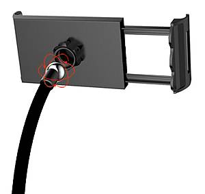 KAKUSIGA επιτραπέζια βάση smartphone/tablet KSC-463, μαύρη KSC-463