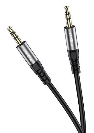 KAKUSIGA καλώδιο ήχου 3.5mm KSC-892, AUX, 1m, μαύρο KSC-892
