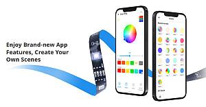 SONOFF smart LED καλωδιοταινία L2-LITE-5M, RGB, WiFi & BT, 5m L2-LITE-5M-EU