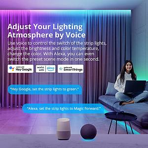 SONOFF smart LED καλωδιοταινία L3 Pro, RGBIC, αδιάβροχη, Wi-Fi & BT, 5m L3-5M-P