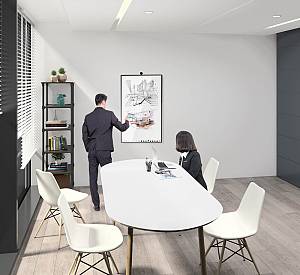 BRATECK επιτοίχια βάση τηλεόρασης LP69-46F , 37-80, έως 50kg LP69-46F