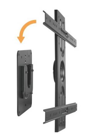 BRATECK επιτοίχια βάση τηλεόρασης LP69-46F , 37-80, έως 50kg LP69-46F