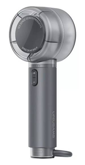 USAMS φορητός ανεμιστήρας LU01 με 5 ταχύτητες, 2000mAh, μαύρος LU01FS01