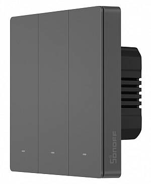 SONOFF smart διακόπτης M5-3C-86, τριπλός, WiFi, γκρι M5-3C-86