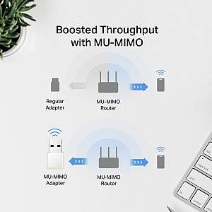 MERCUSYS ασύρματος USB αντάπτορας δικτύου MA30N, AC1300, Ver 1.0 MA30N