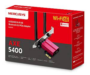 MERCUSYS κάρτα δικτύου MA86XE, AXE5400, Wi-Fi 6E, Bluetooth, PCIe, V.2.0 MA86XE-V2