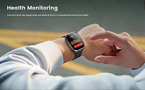 MIBRO smartwatch C4, heart rate, 2.01 TFT, 2 ATM, γκρι MBR-C4-GR