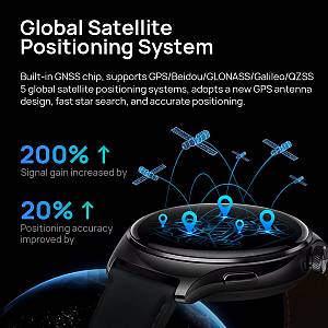 MIBRO smartwatch Lite 3 Pro με 2x λουράκια, heart rate, 1.32 AMOLED, GPS, 5 ATM, μαύρο/πράσινο MBR-LITE3PRO-GN