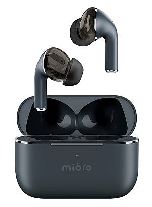 MIBRO earphones με θήκη φόρτισης M1, TWS, ENC, 25/350mAh, μπλε MBR-M1-BL