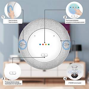 MECOOL TV Box & smart ηχείο KA1 με αποκωδικοποιητή, 4K, Android 11 MCL-KA1