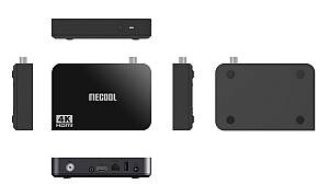 MECOOL TV Box KT2 με ψηφιακό δέκτη DVB-T2, 4K, 2/32GB, WiFi, Google/Netflix πιστοποίηση, Android 11 MCL-KT2