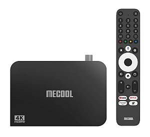 MECOOL TV Box KT2 με ψηφιακό δέκτη DVB-T2, 4K, 2/32GB, WiFi, Google/Netflix πιστοποίηση, Android 11 MCL-KT2
