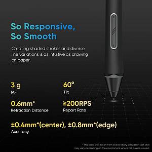 XP-PEN ταμπλέτα σχεδίασης με οθόνη & γραφίδα Artist 13.3 Pro V2, 10.95, μαύρο MD130FH-AD41