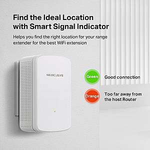 MERCUSYS Wi-Fi range extender ME10, 300Mbps, Ver. 1.0 ME10
