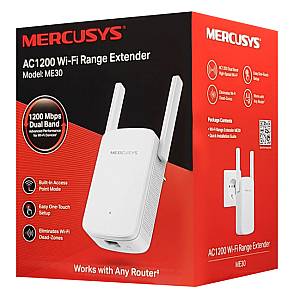 MERCUSYS Wi-Fi Range Extender ME30, 1200Mbps, Ver. 1.0 ME30
