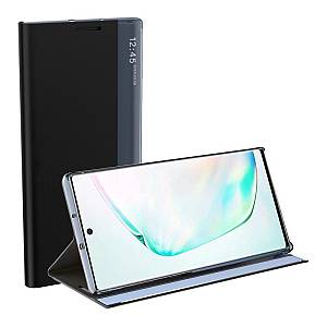 POWERTECH θήκη Sleep MOB-1671 για Samsung A02s, μαύρη MOB-1671