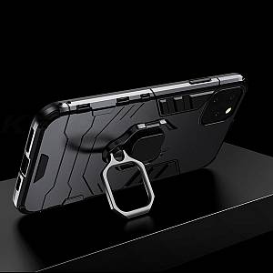 POWERTECH θήκη Ring Armor MOB-1984 για Xiaomi Redmi Note 13 Pro Plus 5G, μαύρη MOB-1984