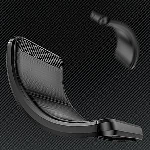POWERTECH Θήκη Carbon MOB-2008 για Samsung S25, μαύρη MOB-2008