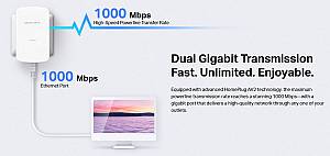 MERCUSYS Powerline MP500 Kit, AV1000 Gigabit, Ver: 1.0 MP500-KIT