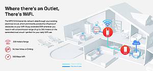 MERCUSYS Powerline Extender MP510 Kit, AV1000 Gigabit, WiFi, Ver: 1.0 MP510KIT