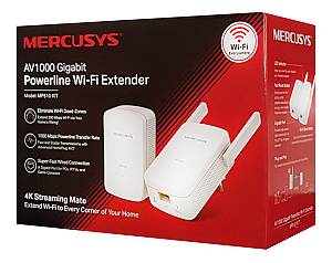 MERCUSYS Powerline Extender MP510 Kit, AV1000 Gigabit, WiFi, Ver: 1.0 MP510KIT
