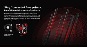 MERCUSYS Gigabit Router MR50G, WiFi 1900Mbps AC1900, Dual Band, Ver. 1.0 MR50G