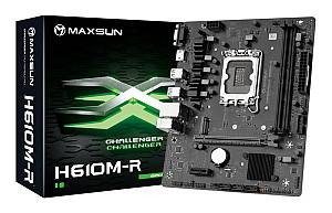 MAXSUN μητρική Challenger H610M-R V2, 2x DDR4, s1700, USB 3.2, 1G LAN, M-ATX MS-C-H610M-RV2