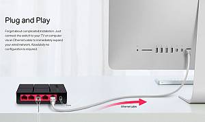 MERCUSYS Desktop Switch MS105G, 5x 10/100/1000 Mbps, Ver. 1 MS105G