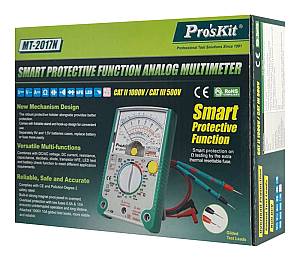 PROSKIT αναλογικό πολύμετρο MT-2017N, DCV, ACV MT-2017N