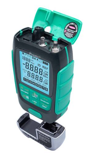 PROSKIT πολύμετρο οπτικών ινών MT-7616, μέτρηση ισχύος & VFL, 30mW MT-7616