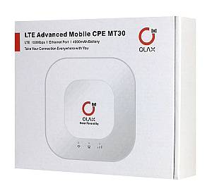 OLAX router MT30, 4G LTE, WiFi 150 Mbps, 4000mAh MT30