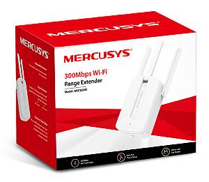 MERCUSYS Wi-Fi Range Extender MW300RE, 300Mbps, MIMO, Ver. 4 MW300RE