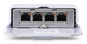 UBIQUITI PoE NanoSwitch N-SW, 4-Port 10/100/1000Mbps, outdoor N-SW
