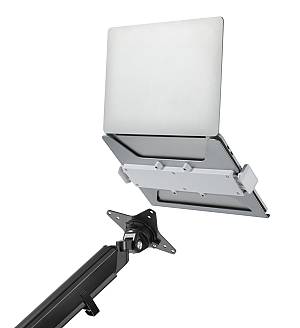 BRATECK βάση laptop NBH-6E για βάση οθονών, VESA 75x75, 11.6-17.3, γκρι NBH-6E
