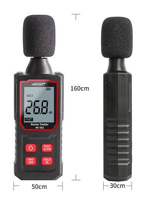 NOYAFA ψηφιακό ντεσιμπελόμετρο NF-562, 30-130dB NF-562