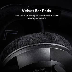 ONEODIO headset Monitor 80, 6.35mm & 3.5mm σύνδεση, Hi-Res, 40mm, μαύρο OA-MONITOR80