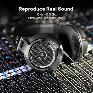 ONEODIO headset Monitor 80, 6.35mm & 3.5mm σύνδεση, Hi-Res, 40mm, μαύρο OA-MONITOR80