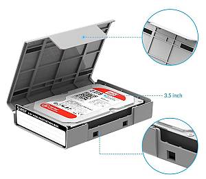 ORICO θήκη προστασίας για 3.5 HDD PHP35-V1, γκρι PHP35-V1-GY