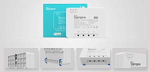 SONOFF smart διακόπτης παρακολούθησης ισχύος POWR3, WiFi, 25A, λευκός POWR3