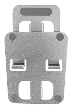 POWERTECH μεταλλική βάση smartphone/tablet PT-1159, 10, foldable, ασημί PT-1159