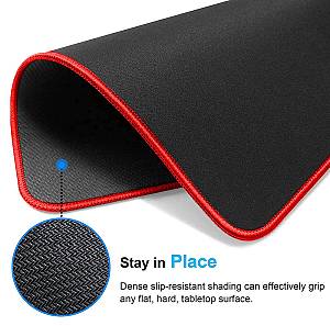 POWERTECH gaming mouse pad PT-1282, 30x25x0.3cm, μαύρο PT-1282