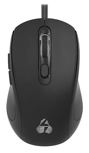POWERTECH ενσύρματο ποντίκι PT-1290, οπτικό, έως 1600DPI, μαύρο PT-1290