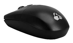 POWERTECH ασύρματο ποντίκι PT-1294, USB δέκτης, έως 1600DPI, μαύρο PT-1294